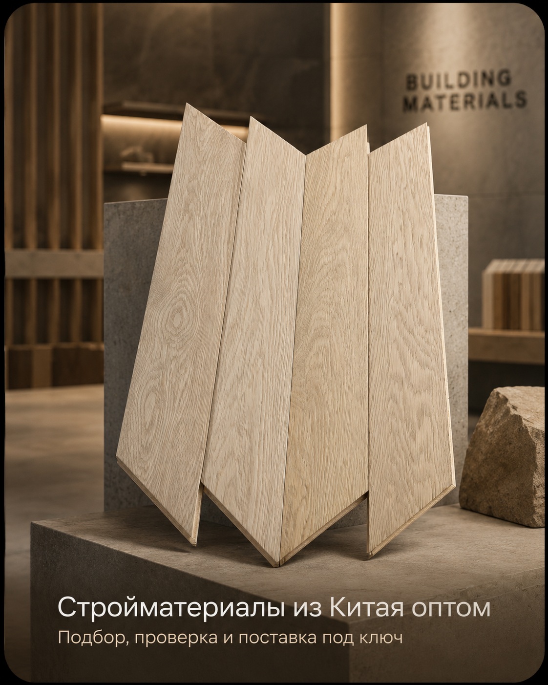 стройматериалы из Китая оптом