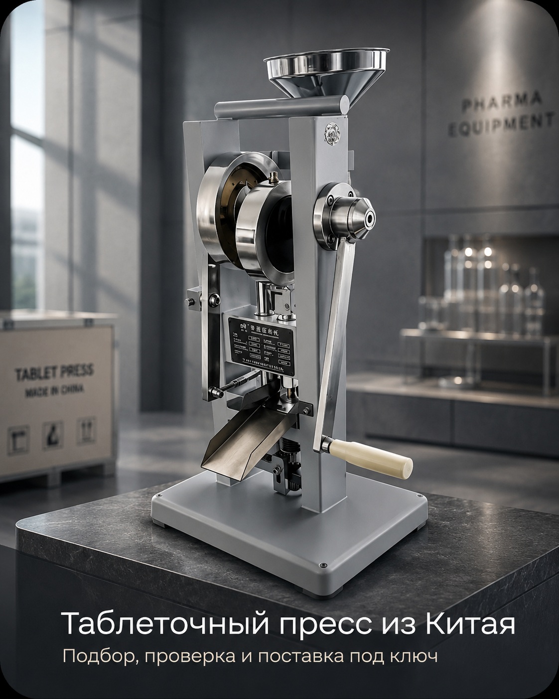 таблеточный пресс оптом из Китая