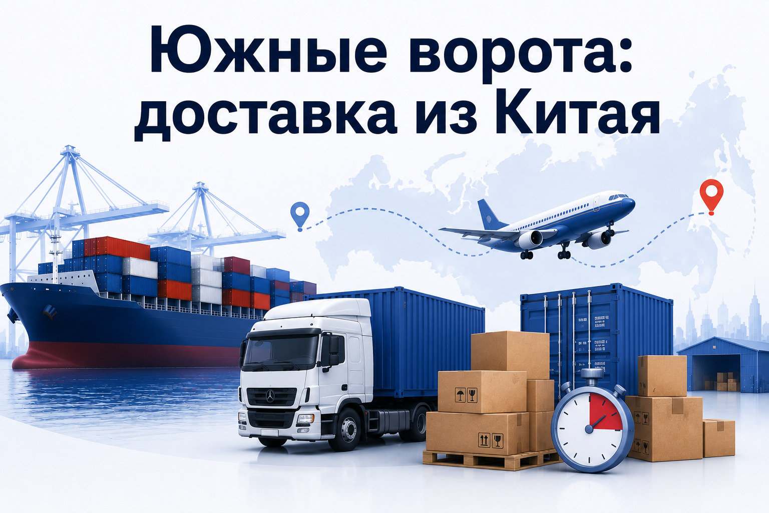 Южные ворота: доставка из Китая
