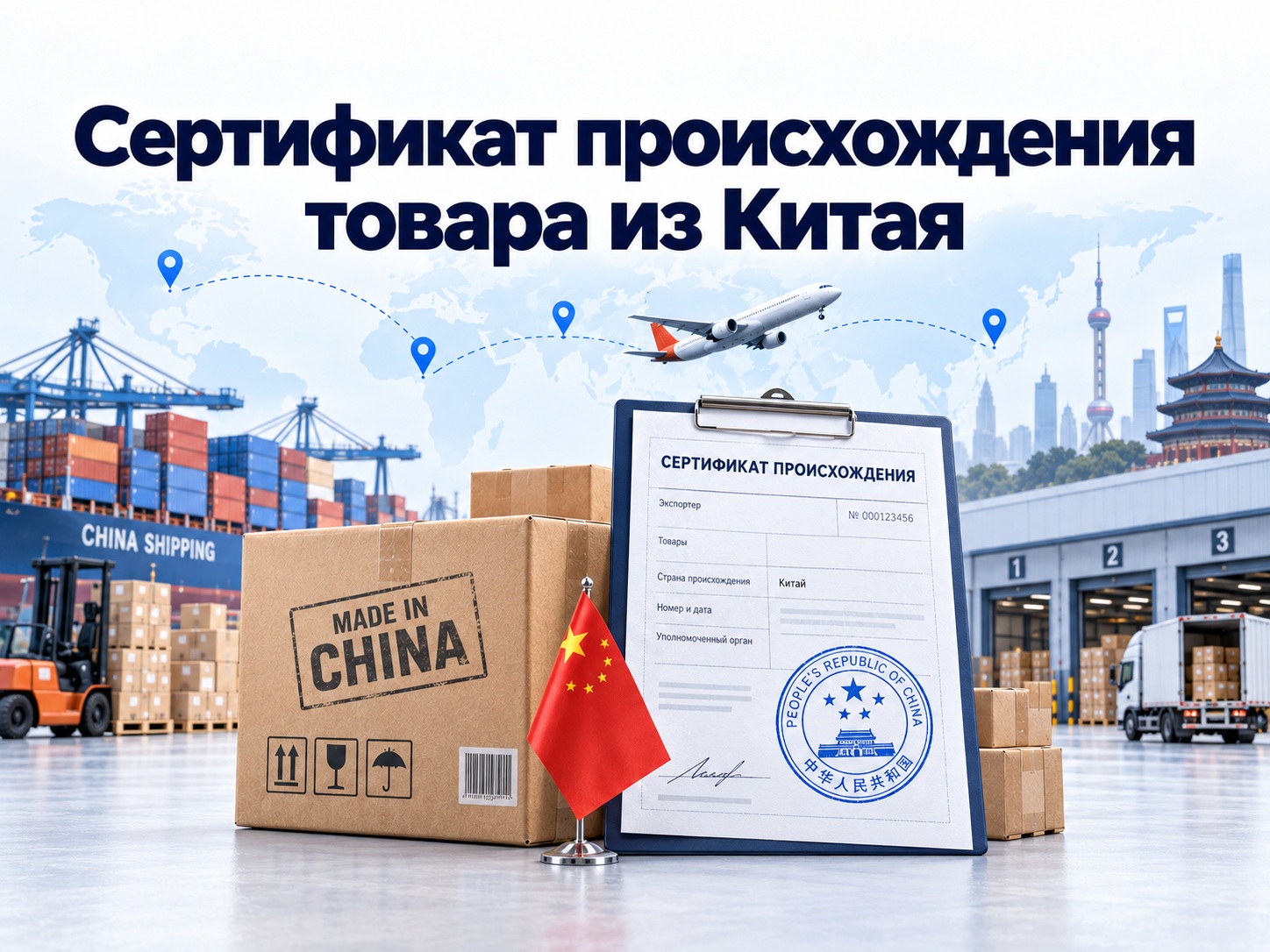 Сертификат происхождения товара из Китая
